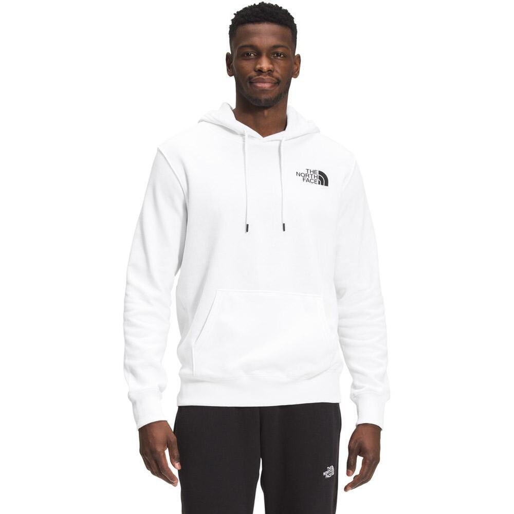 The North Face Men's Box NSE Pullover Hoodie Long Sleeve White Size XL NWOT